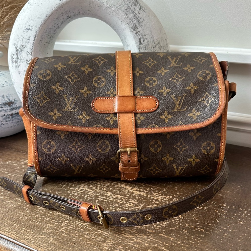Louis Vuitton Brown Monogram Satchel
